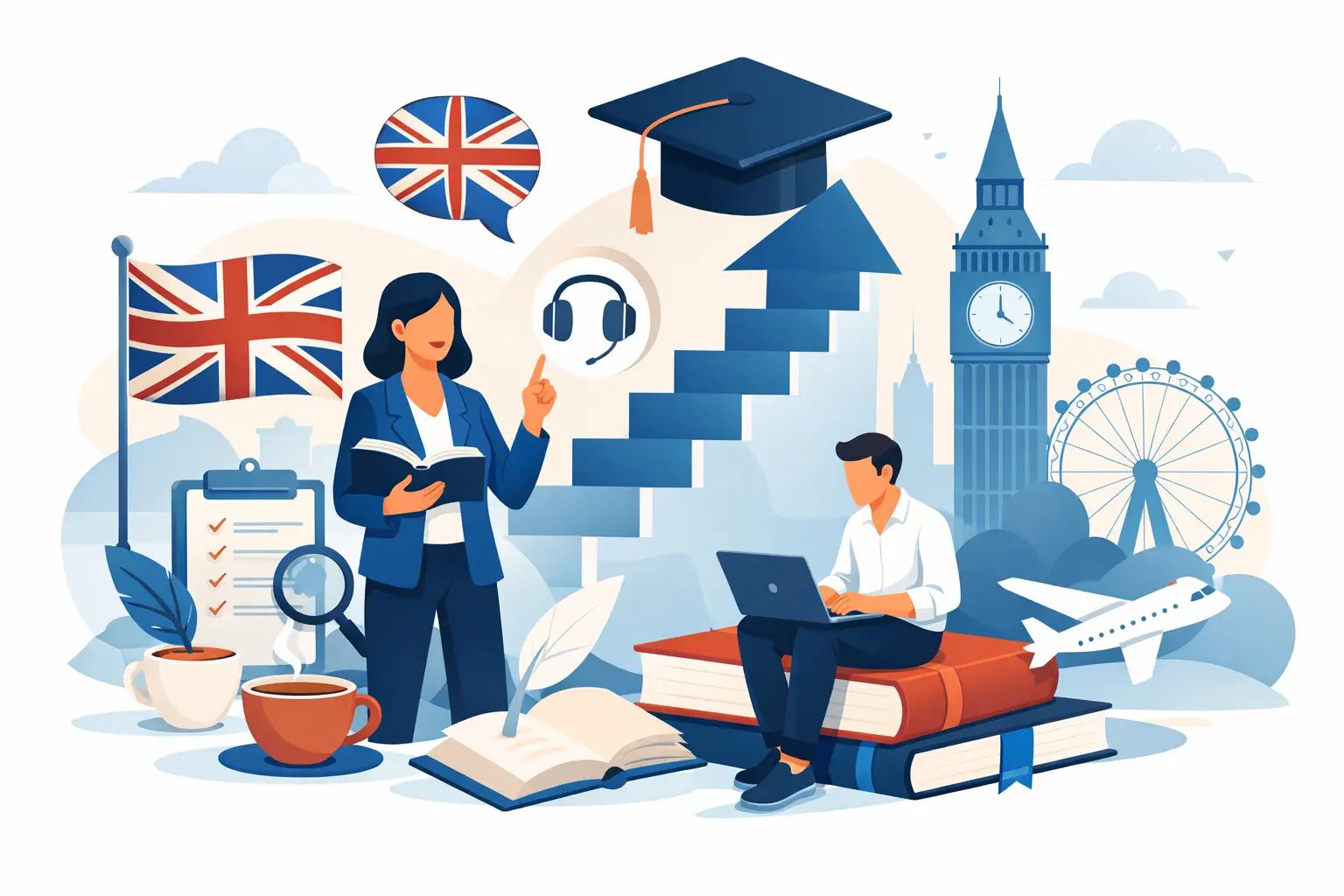Come ottenere il livello B2 inglese