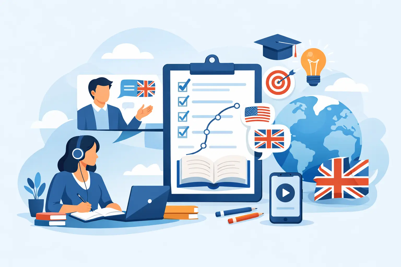 Esempio piano studio inglese personalizzato