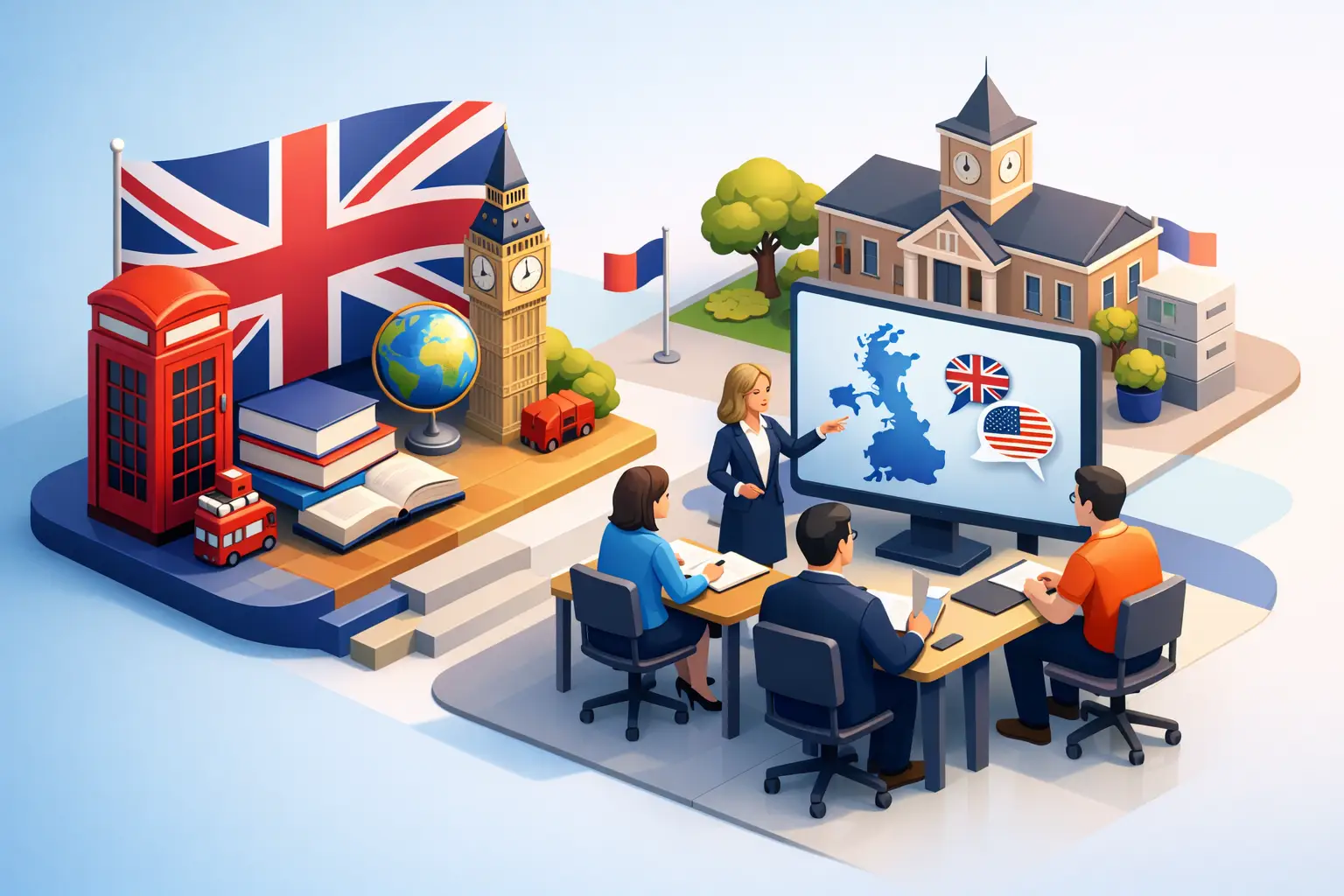 Programma inglese dipendenti comunali